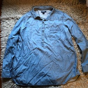 Old Navy Chambray Top Size XL